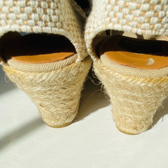Kanna wedge espadrilles with laser detail - Picture 8 of 9